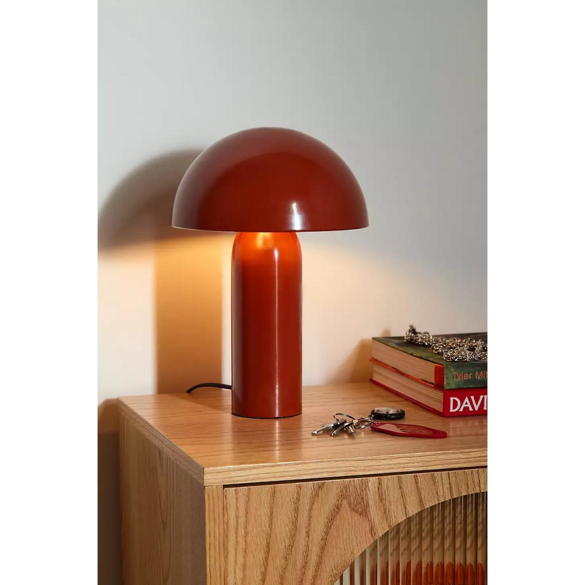 Scott Table Lamp - Orange ALL at Urban Outfitters – image 3