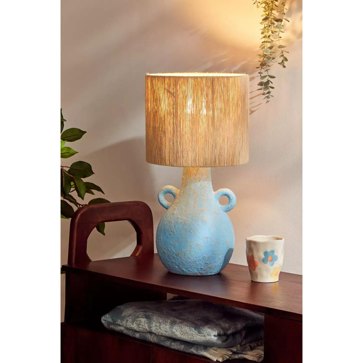 Bella Table Lamp - Blue 20.3cm x 20.3cm x 30.5cm at Urban Outfitters – image 2