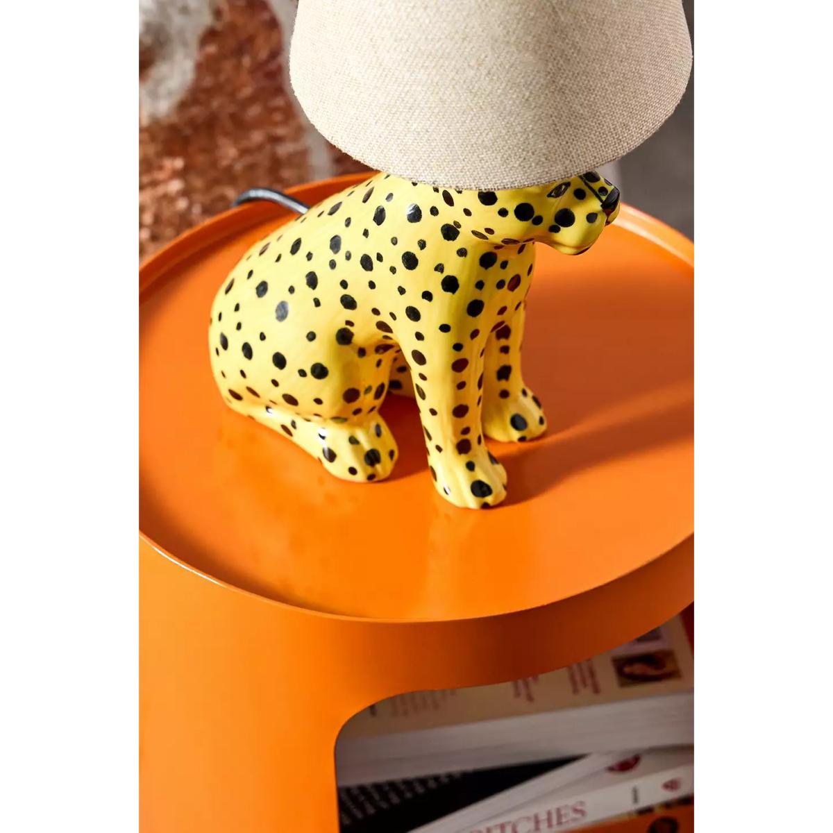 Small Leopard Lamp - Orange ALL at Urban Outfitters – image 4