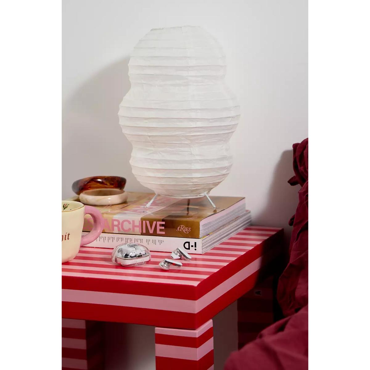 Neiko Paper Table Lamp - White ALL at Urban Outfitters – image 2