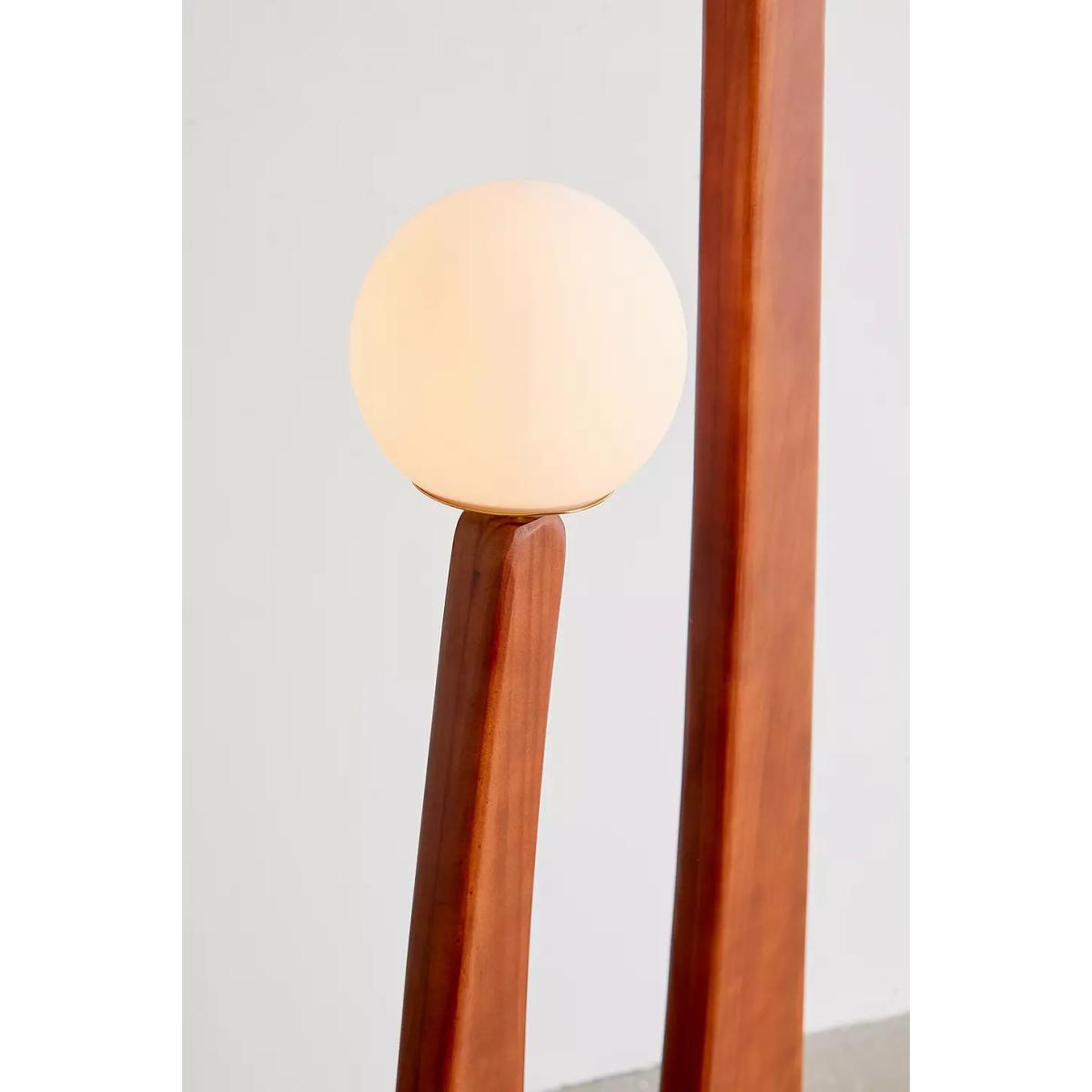 Yoji Floor Lamp - Brown ALL at Urban Outfitters – image 6