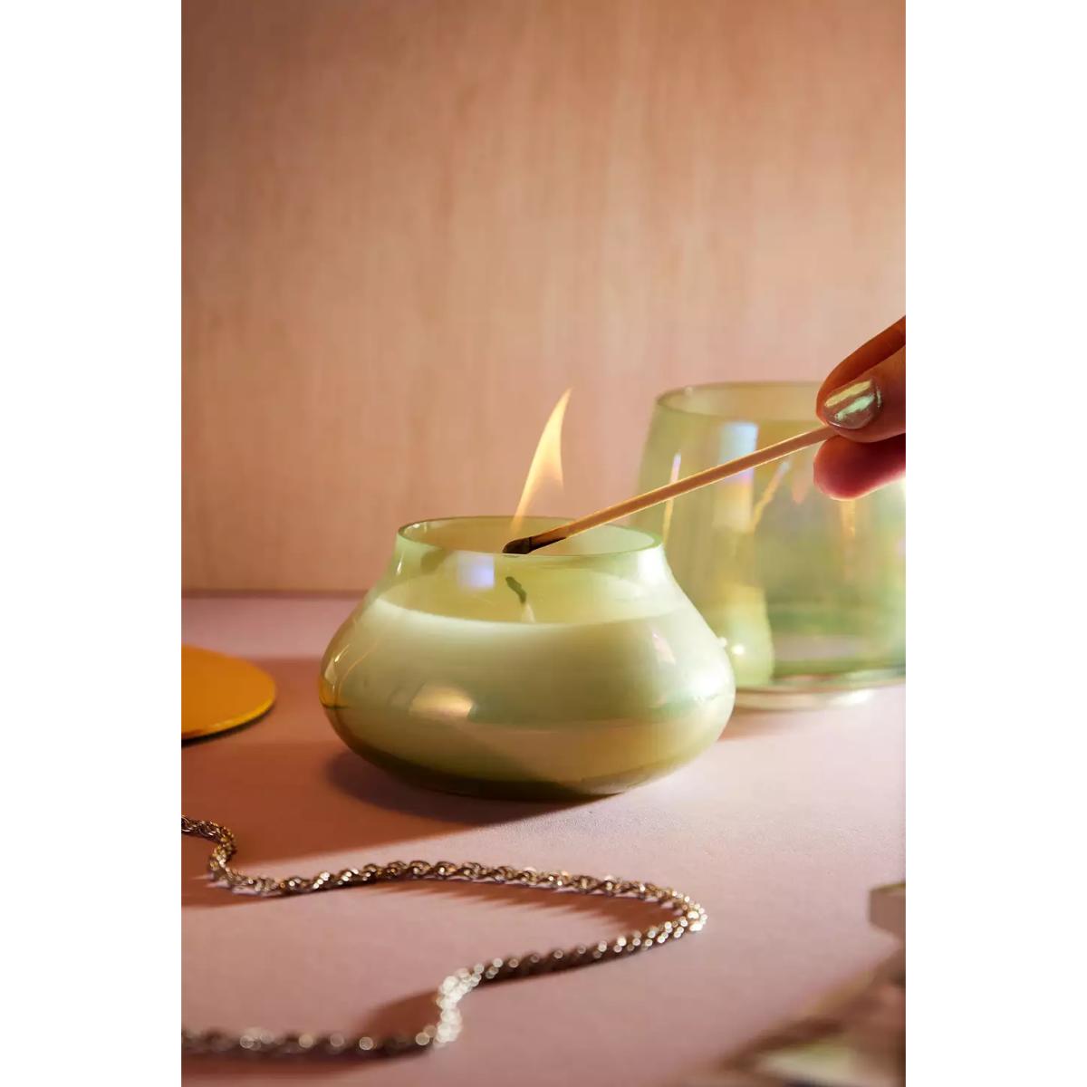 Ava Lime Lamp-Shaped Candle - Lime ALL at Urban Outfitters – image 2