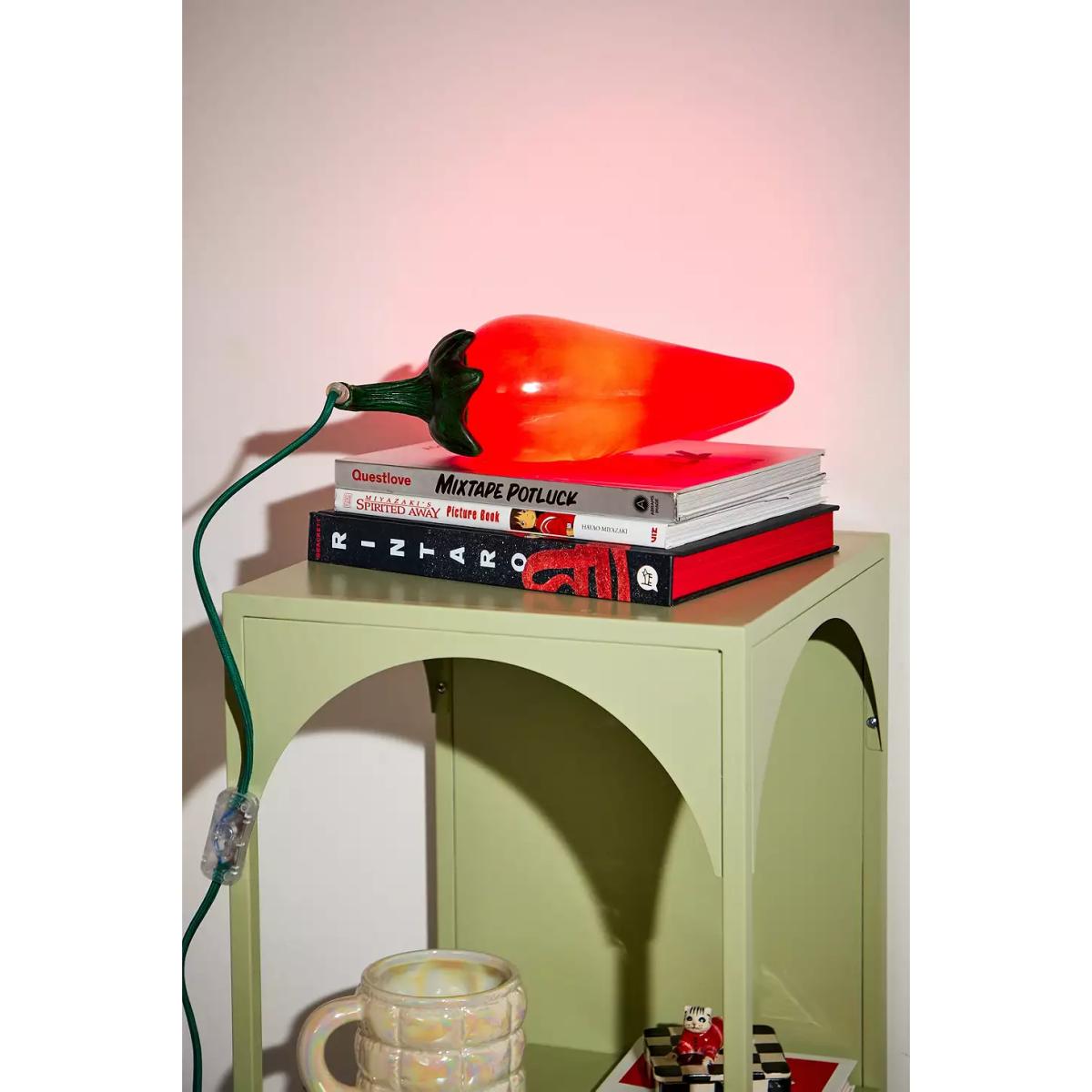 Chilli Table Lamp - Red ALL at Urban Outfitters – image 2