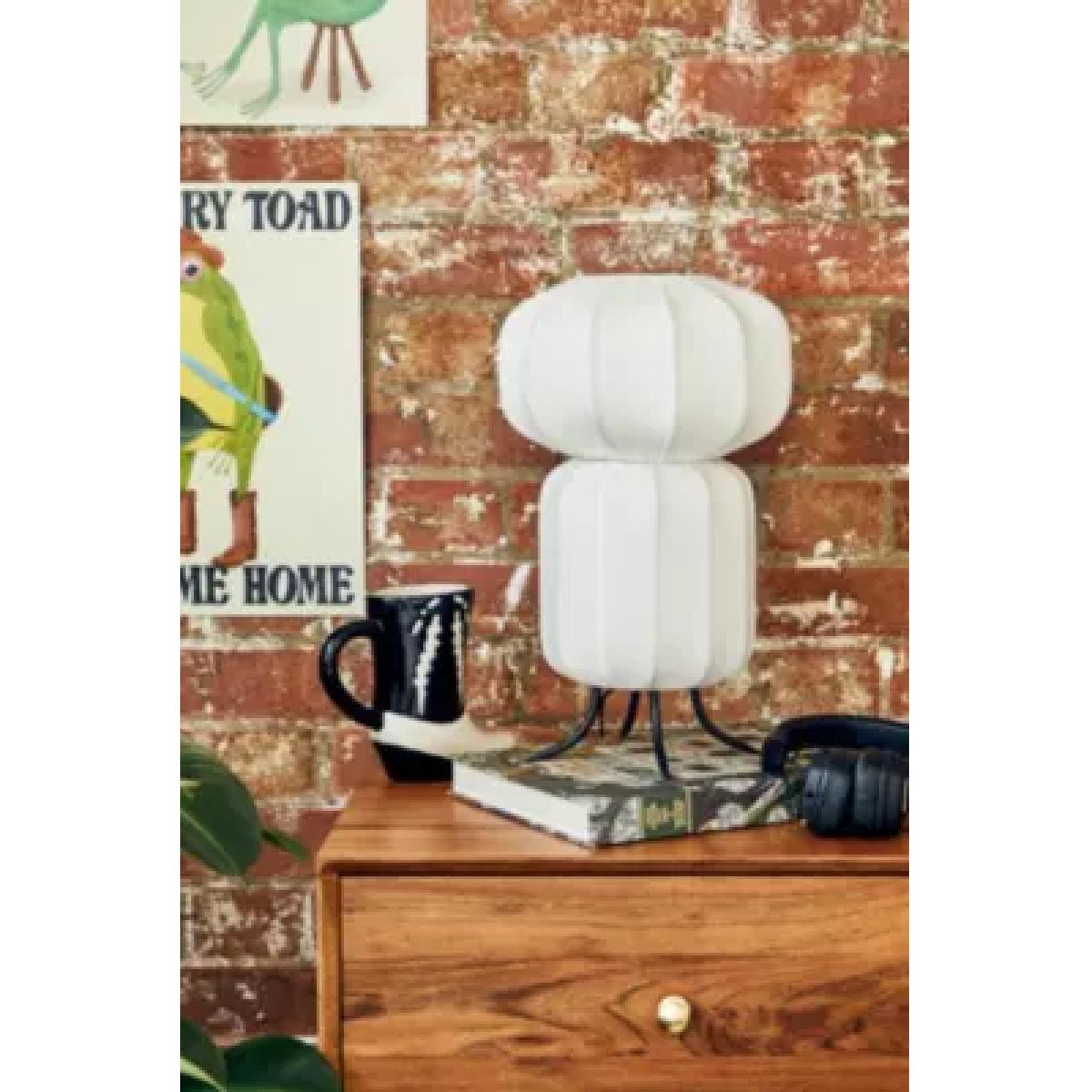 Caden Table Lamp - White ALL at Urban Outfitters – image 2