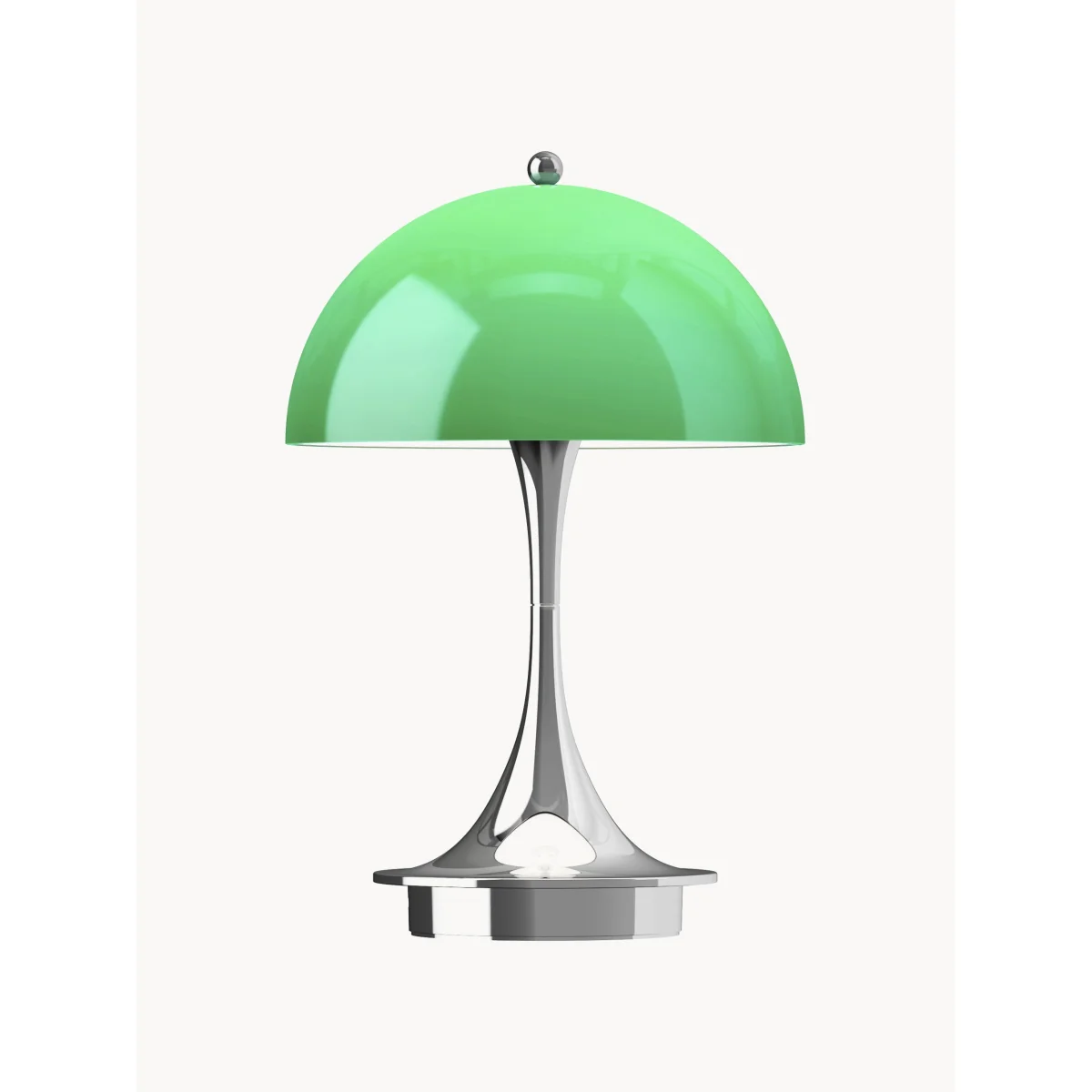 Small Portable LED Table Lamp Panthella 160, Design Verner Panton – image 2
