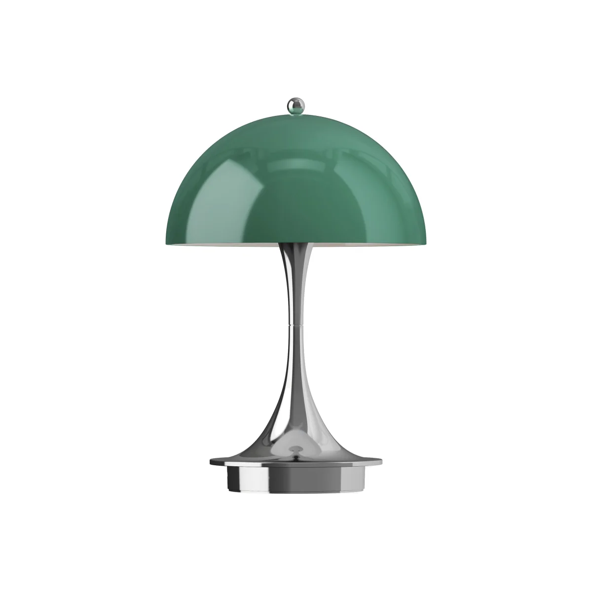 Small Portable LED Table Lamp Panthella 160, Design Verner Panton – image 1