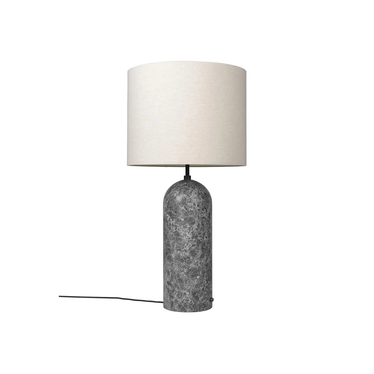 Dimmable Floor Lamp Gravity with Marble Base, H 120 cm