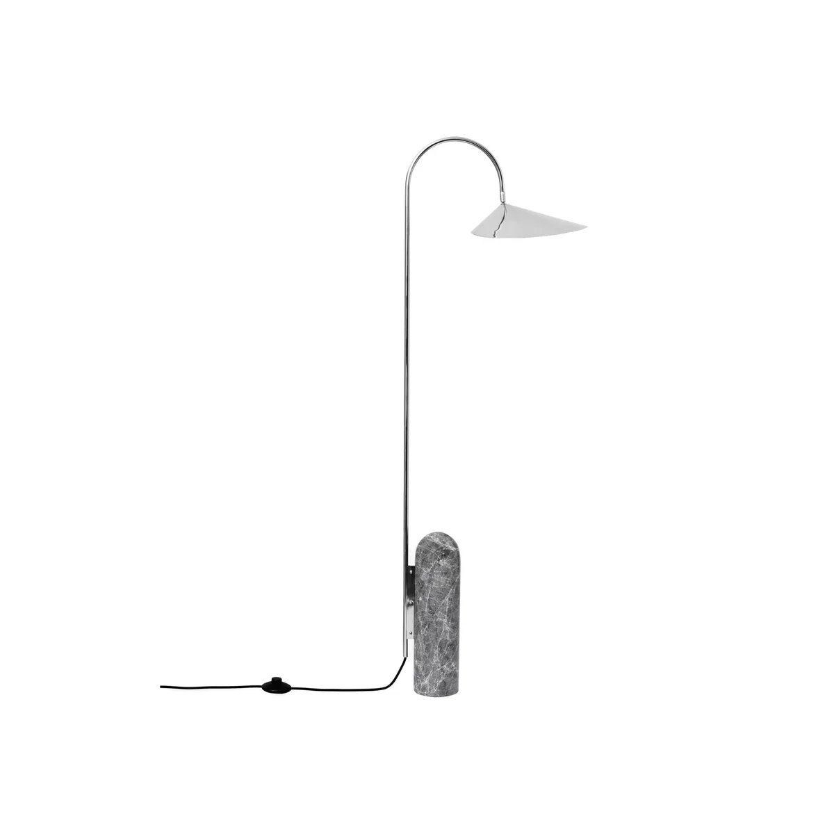 Adjustable Floor Lamp Arum with Marble Base – image 1