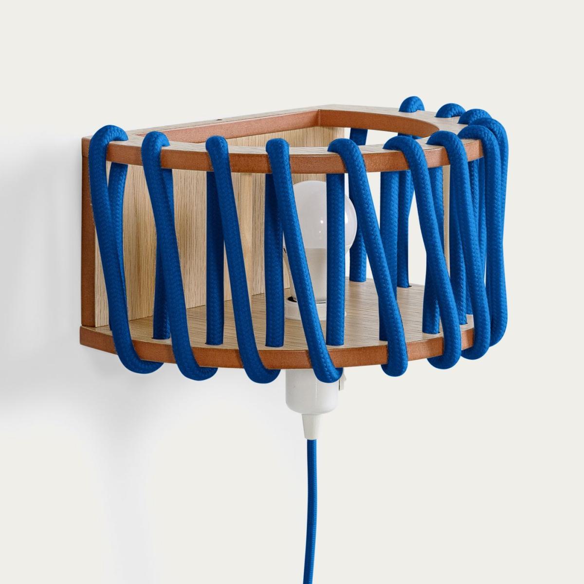 Blue Macaron Wall Lamp D30 – image 4