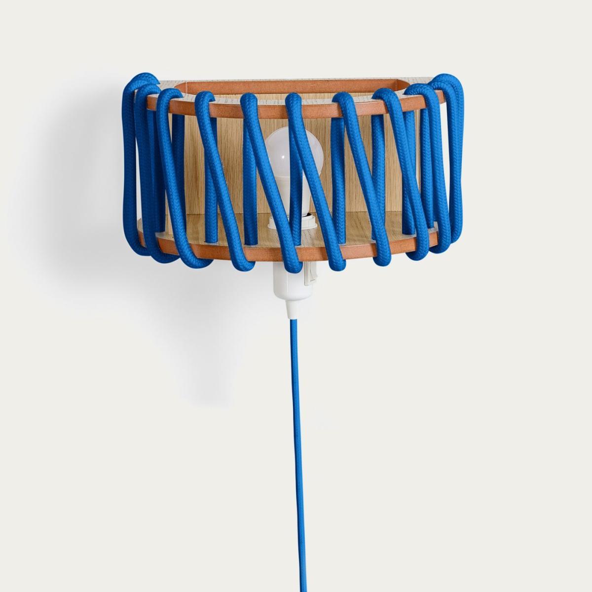 Blue Macaron Wall Lamp D30 – image 5
