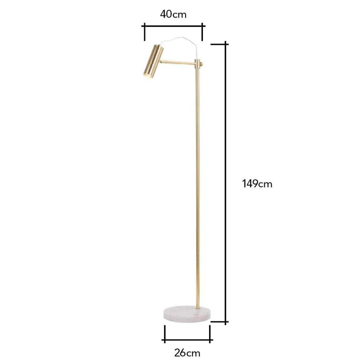 Ivan Task Lamp, Brass – image 6