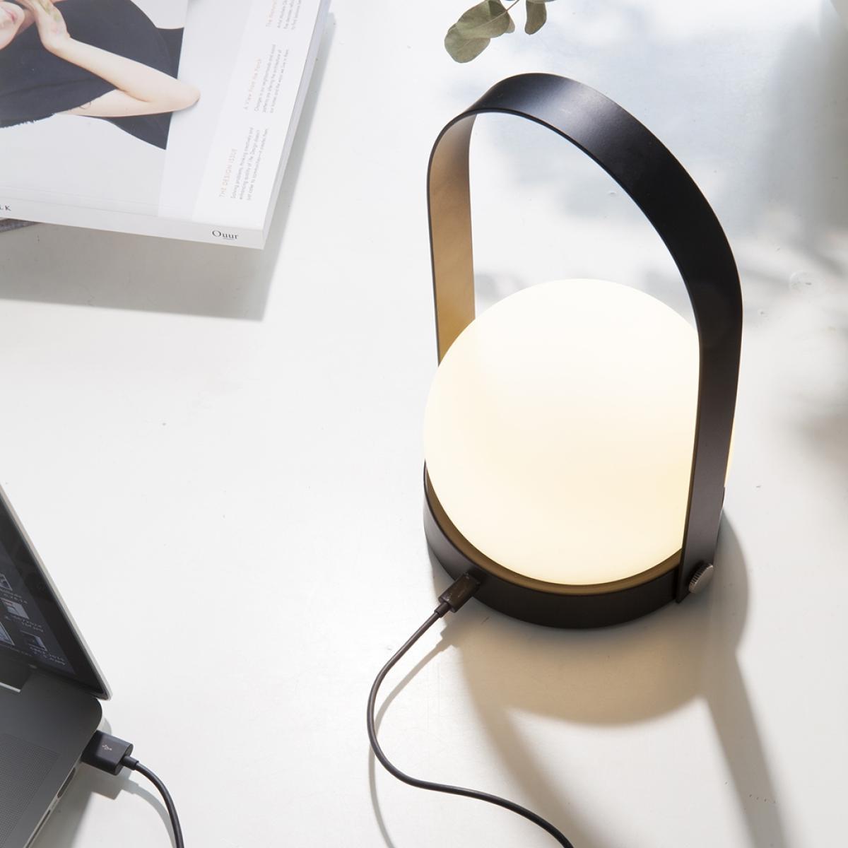 Carrie LED Portable Lamp White – image 13