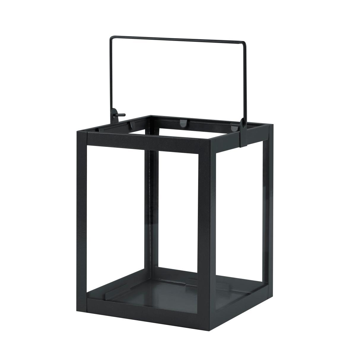 Black 20cm Lantern Black – image 3