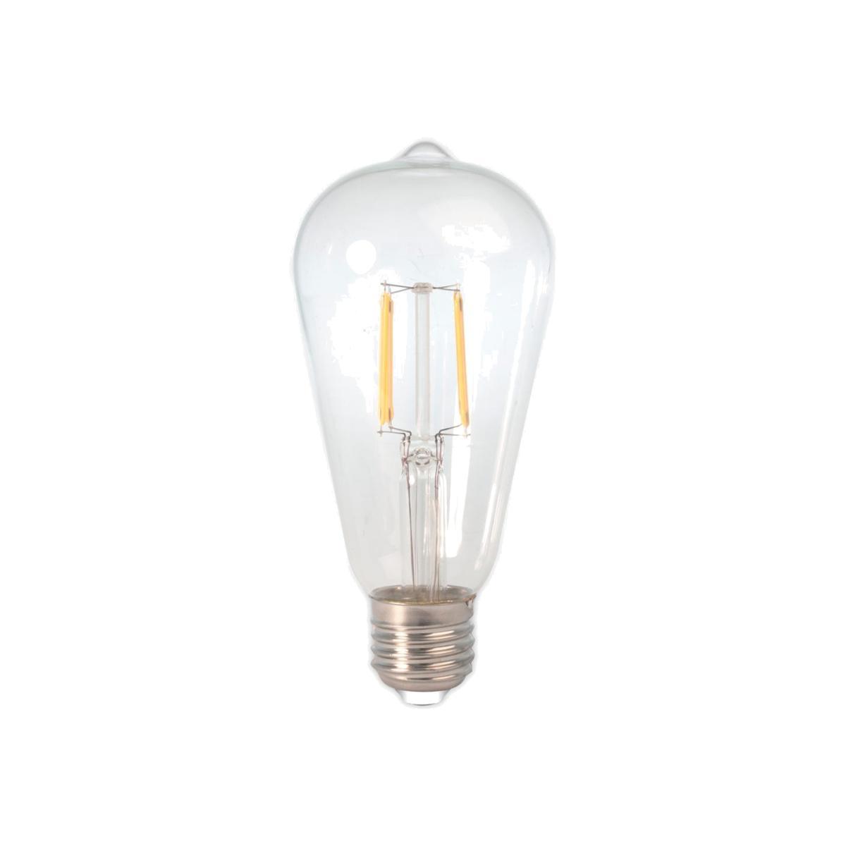 Calex Rustik LED E27 Filament Bulb 6W - Heal's UK Lighting – image 1