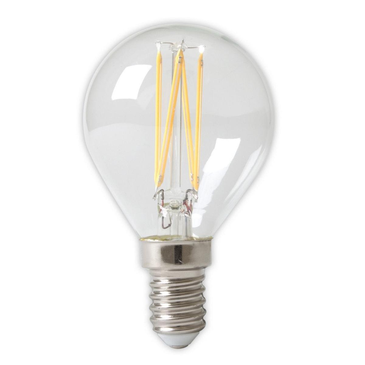 Calex Ball LED Filament E14 Bulb 3.5W Clear - Heal's UK Lighting – image 2
