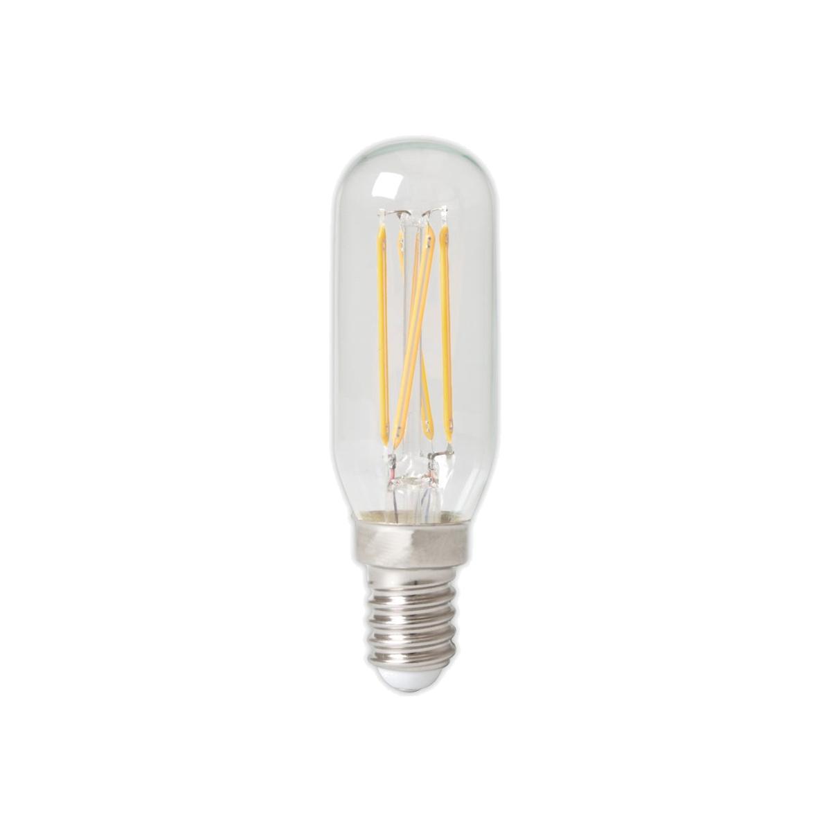 Calex Clear Tubular Type LED E14 Filament Bulb 3.5W - Heal's UK Lighting – image 1