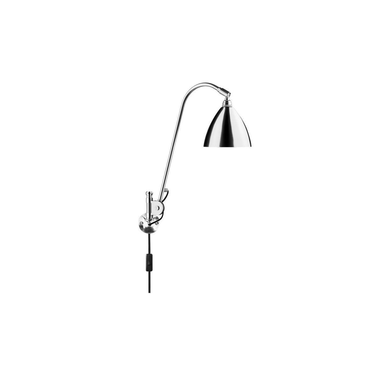 Gubi Bestlite BL6 Wall Lamp Chrome Base Chrome Shade - Heal's UK Lighting – image 2
