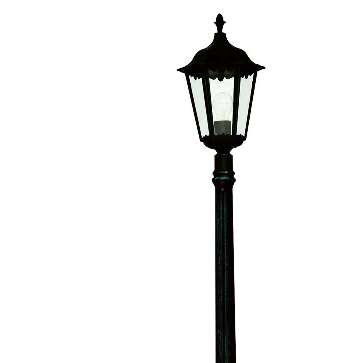 Outdoor 183cm Black Traditional Post Lamp – image 2