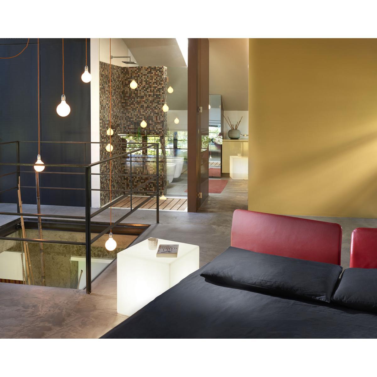 Cubo LED Wireless lamp - Wireless - 30 x 30 x 30 cm by Slide White – image 4