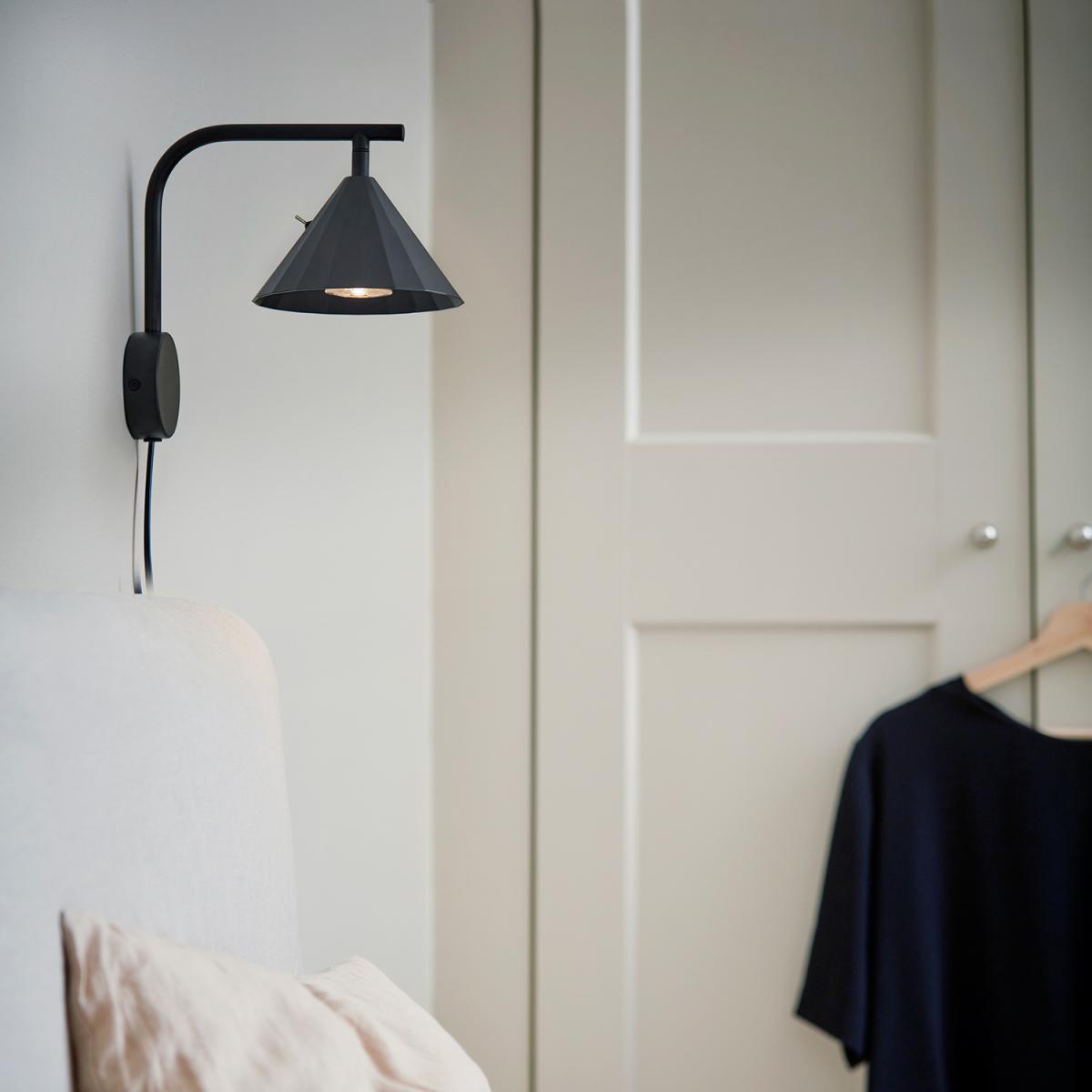 Rain wall lamp Black – image 5