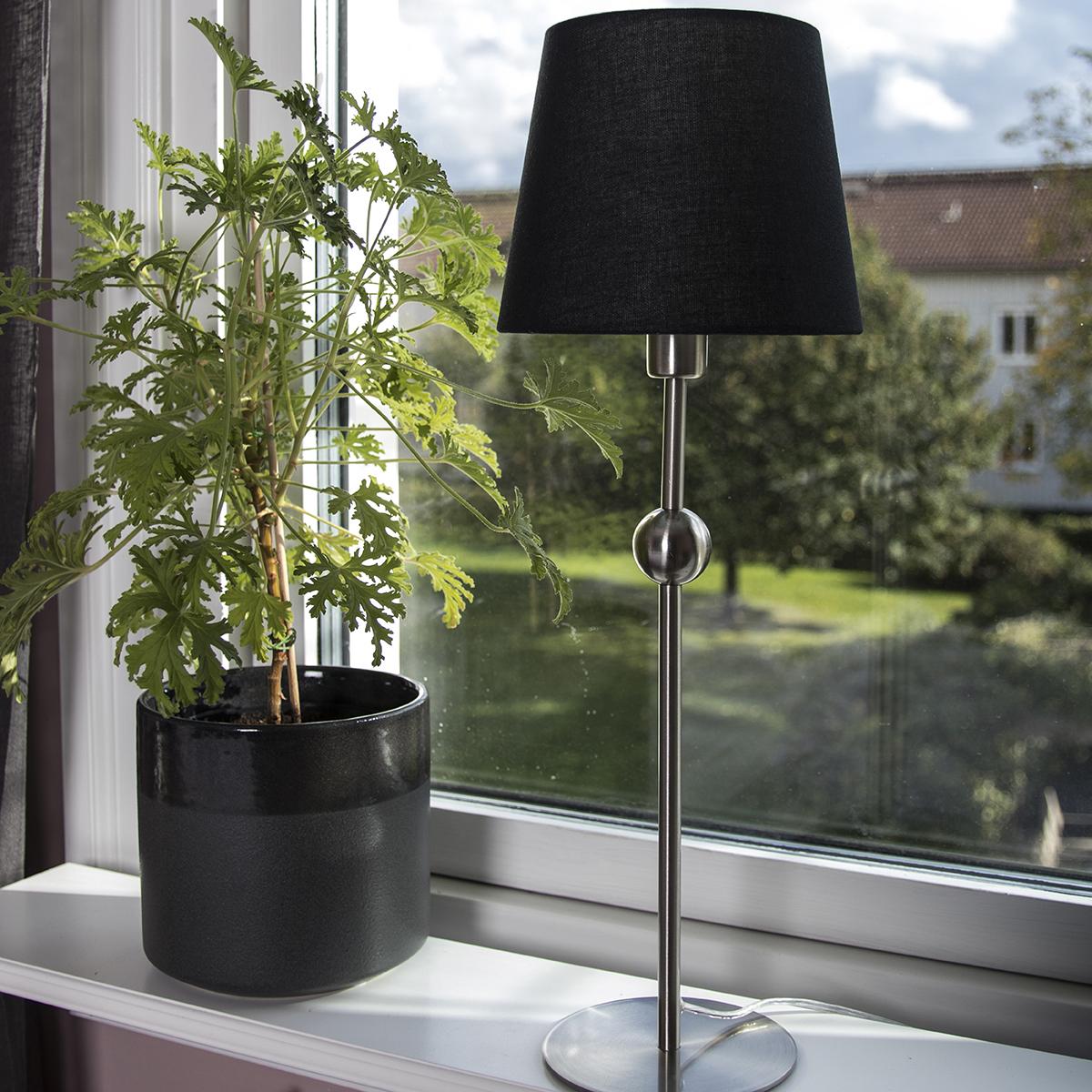 Astrid lamp base brushed chrome – image 2