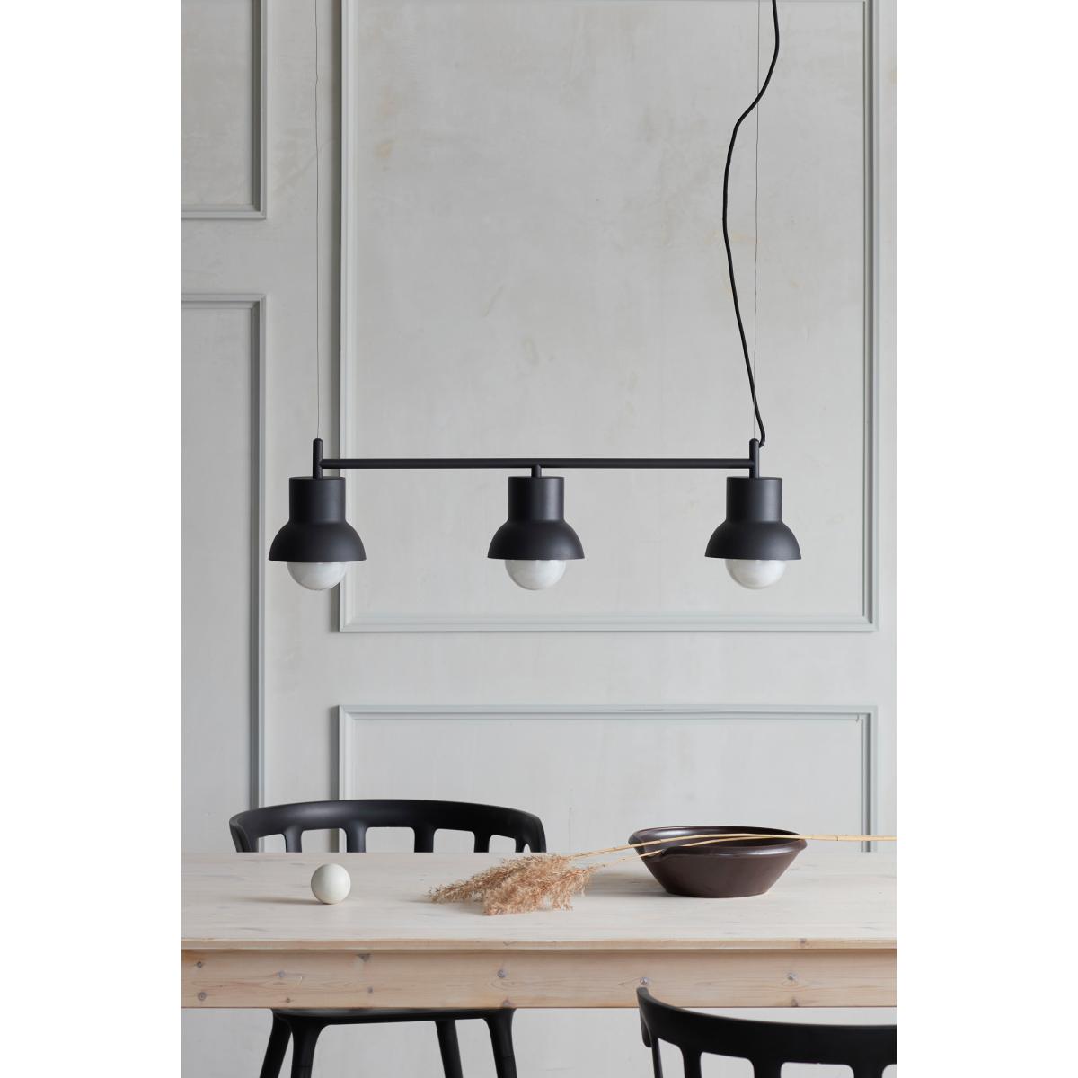 Down Long pendant lamp Black – image 3