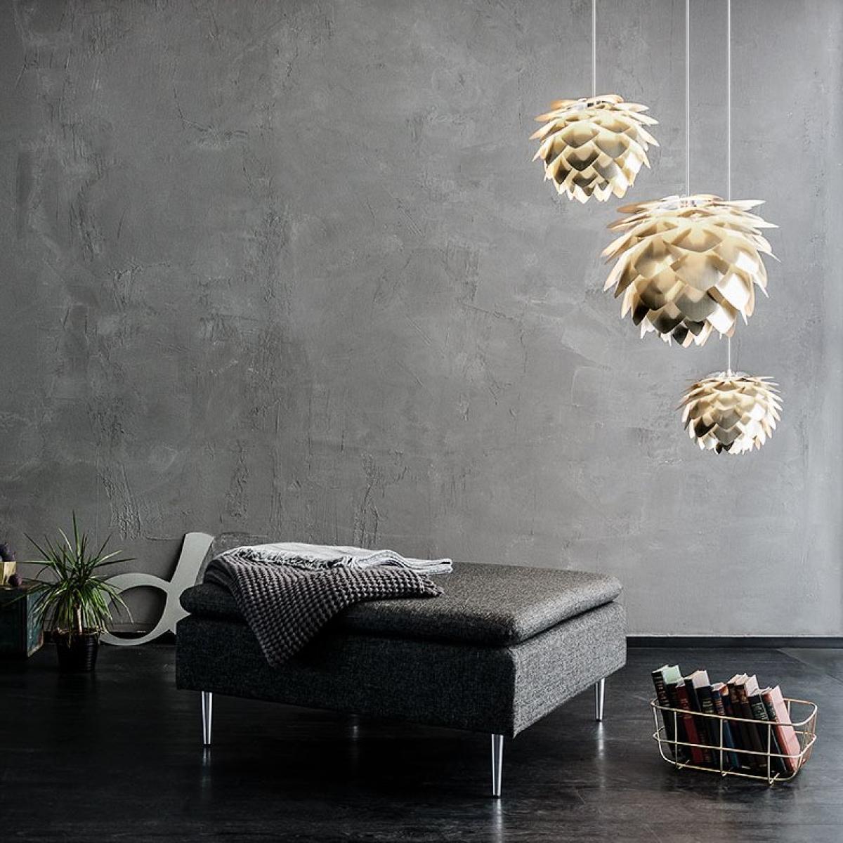 Silvia lamp brushed brass Ø 45 cm – image 3
