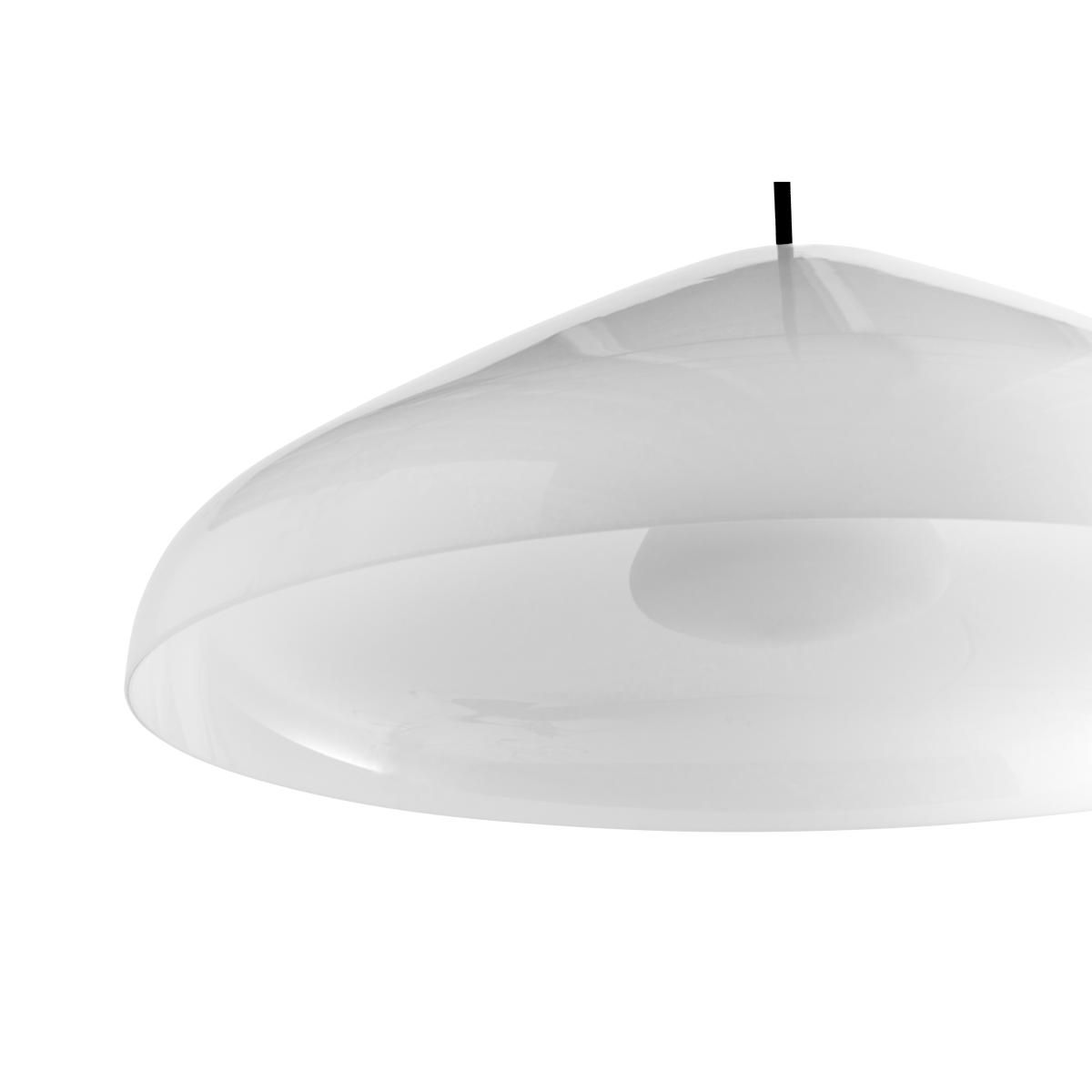 Pao Glass pendant lamp Ø47 cm White – image 2
