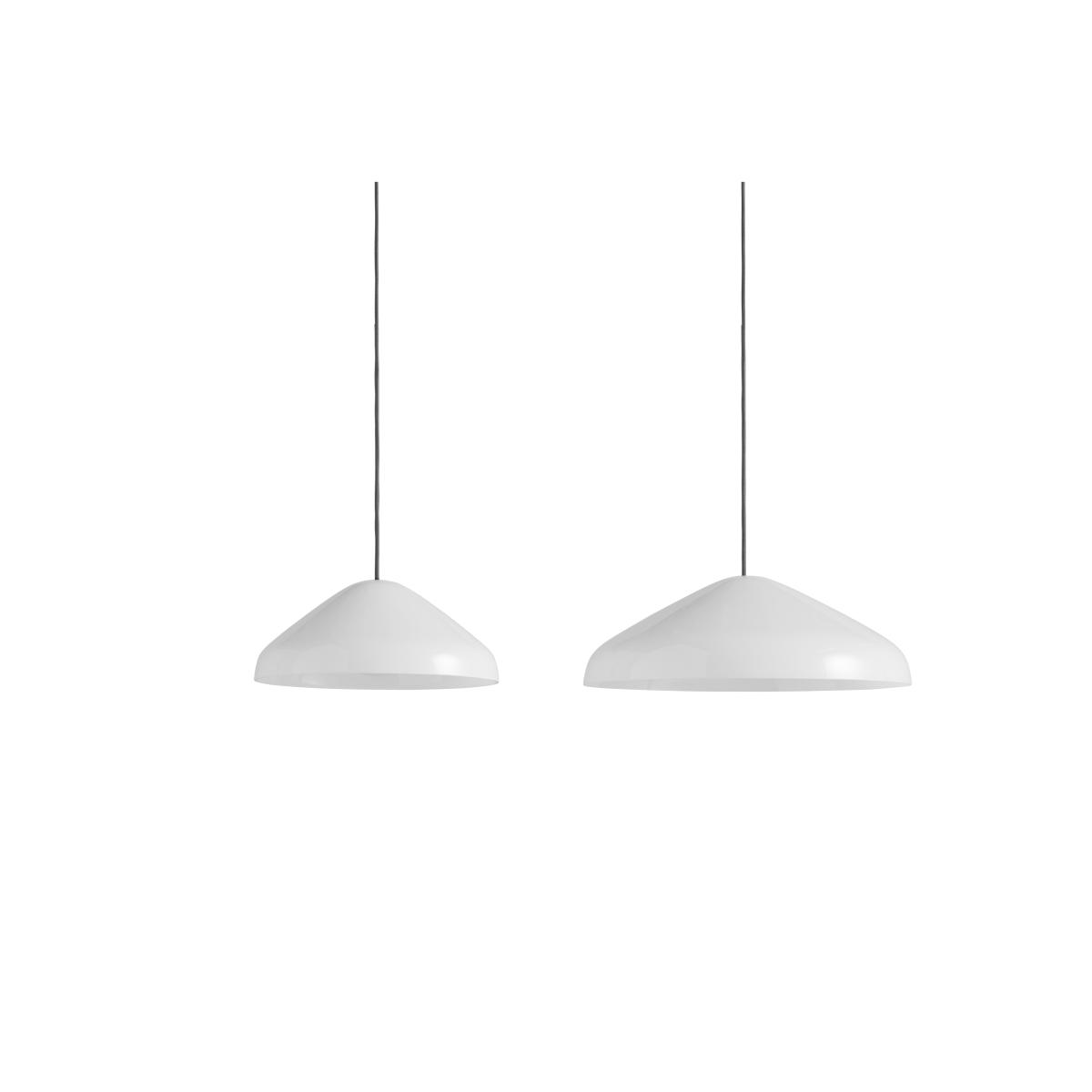 Pao Glass pendant lamp Ø47 cm White – image 4