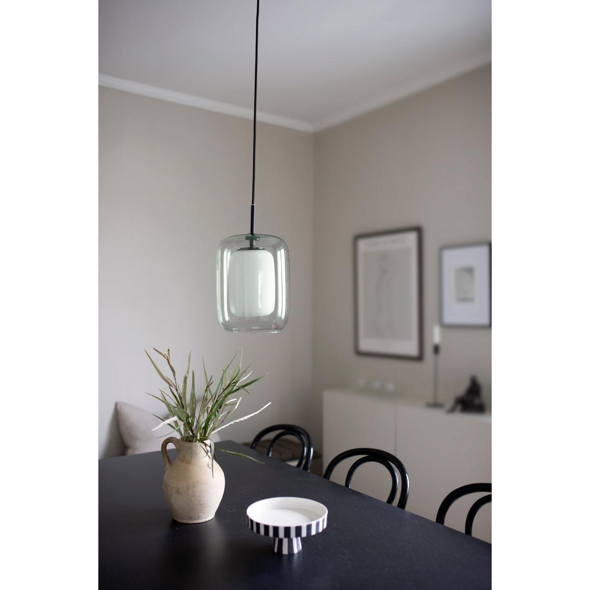Cuboza pendant lamp Ø20 cm Green-white – image 4