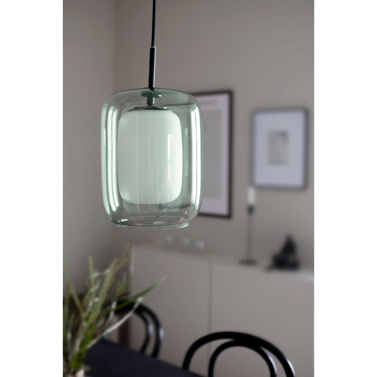 Cuboza pendant lamp Ø20 cm Green-white – image 5