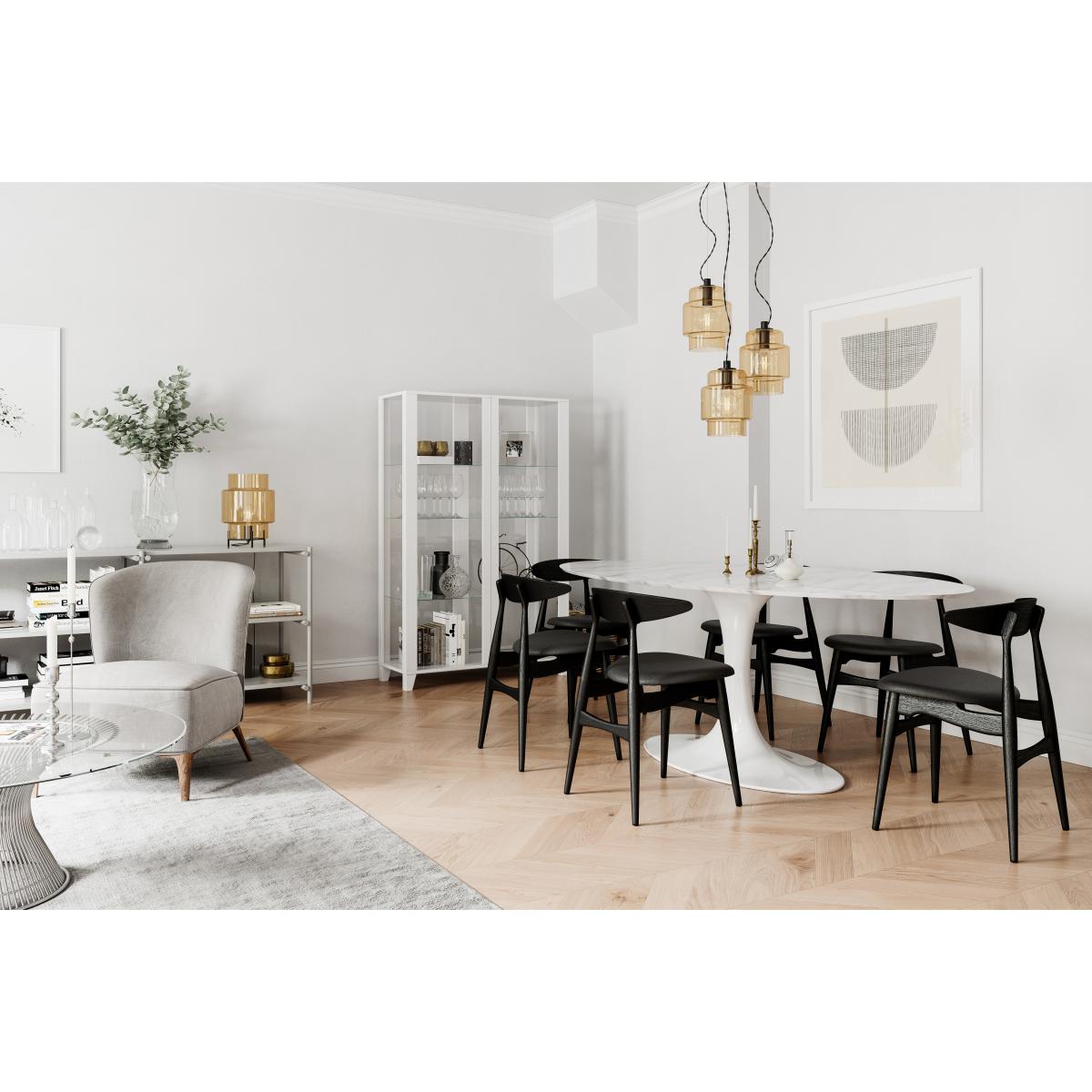 Ebbot 3-low pendant lamp Smoke – image 3