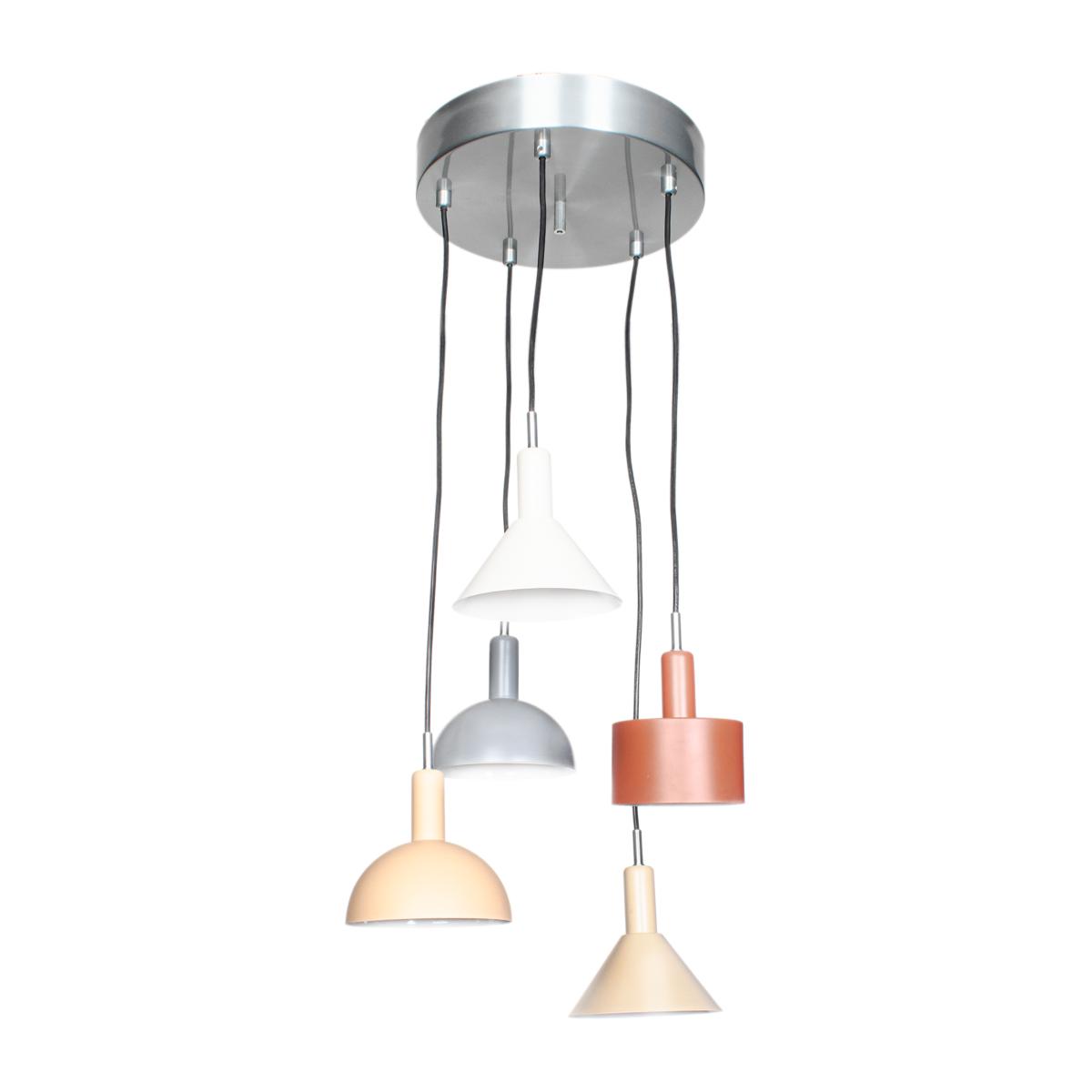 Cabano 5-low ceiling lamp Multi – image 3