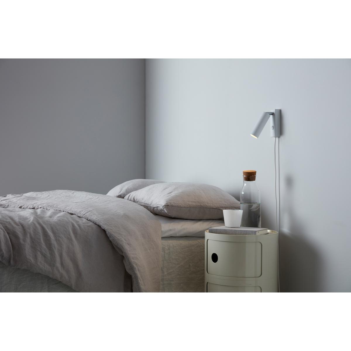Cato Slim wall lamp Matt white-LED – image 2