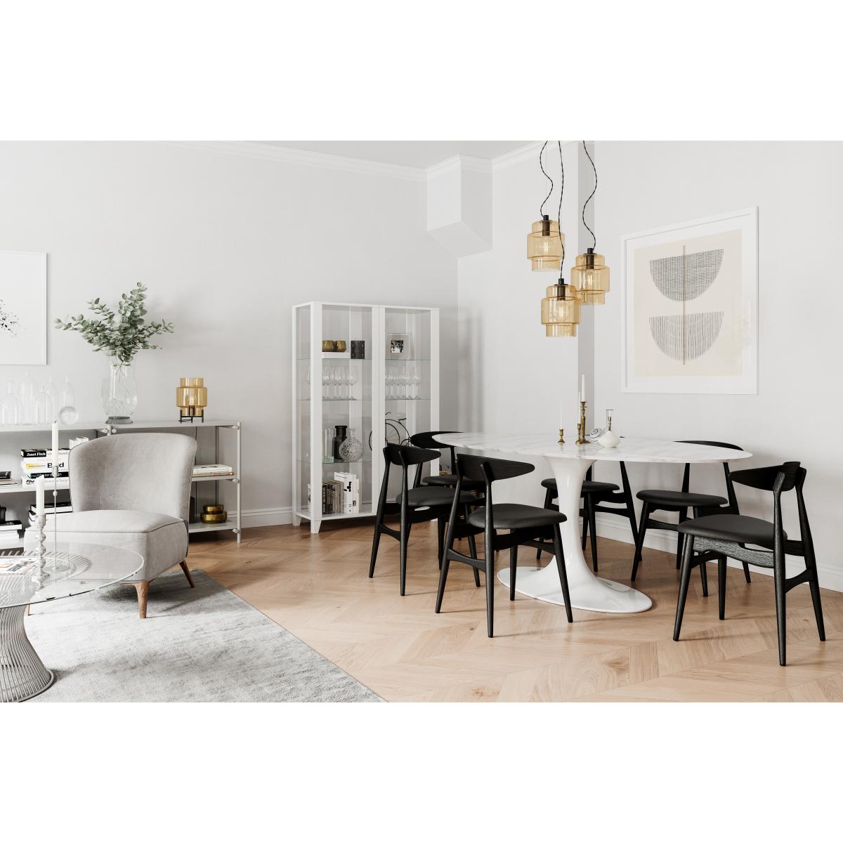 Ebbot 3-low pendant lamp Amber – image 3