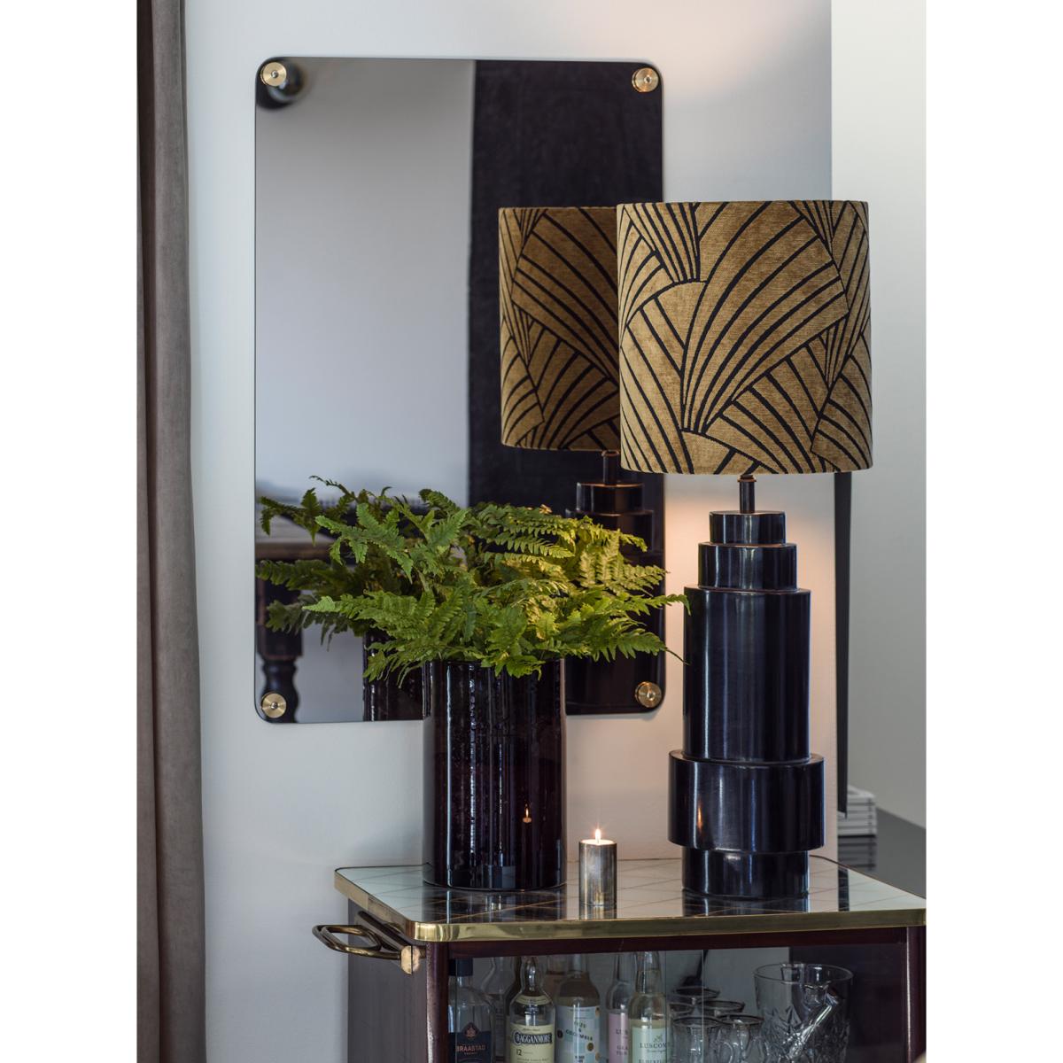 Empire lamp base black 77 cm – image 2