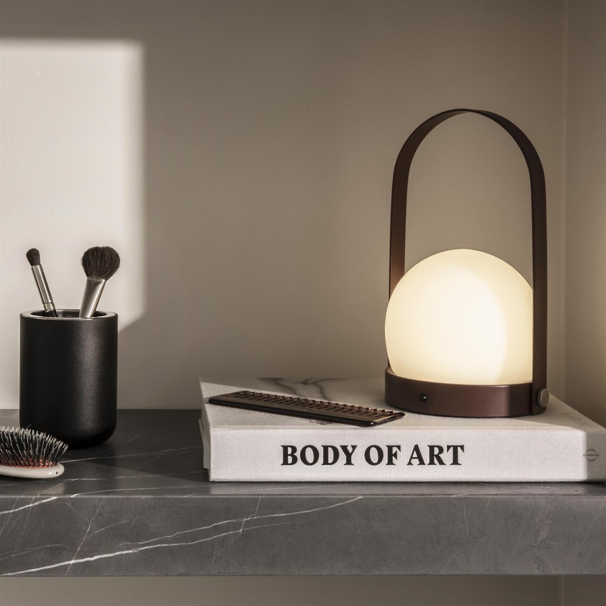 Carrie lamp dark red – image 3