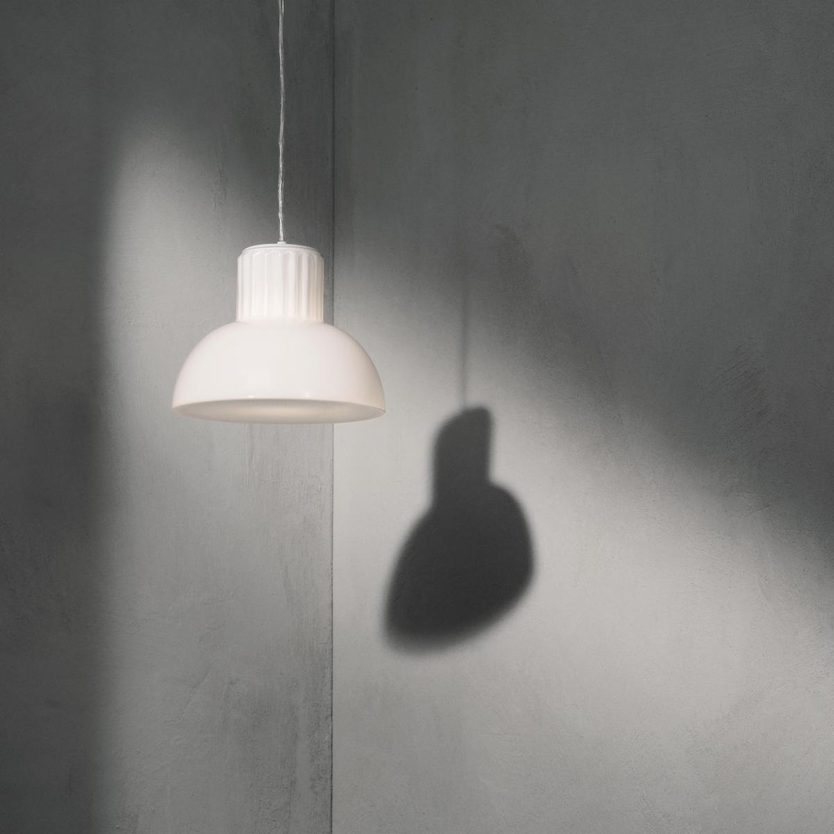 The Standard pendant lamp small white opal-glass – image 3