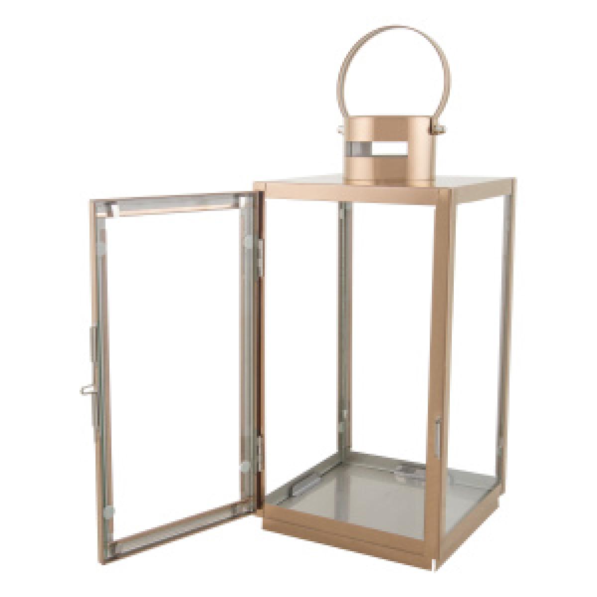 Copper Finish Lantern - Large – image 4
