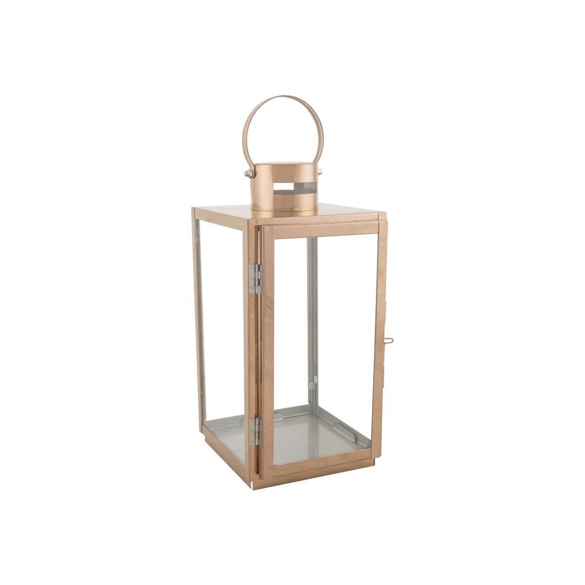 Copper Finish Lantern - Large – image 1