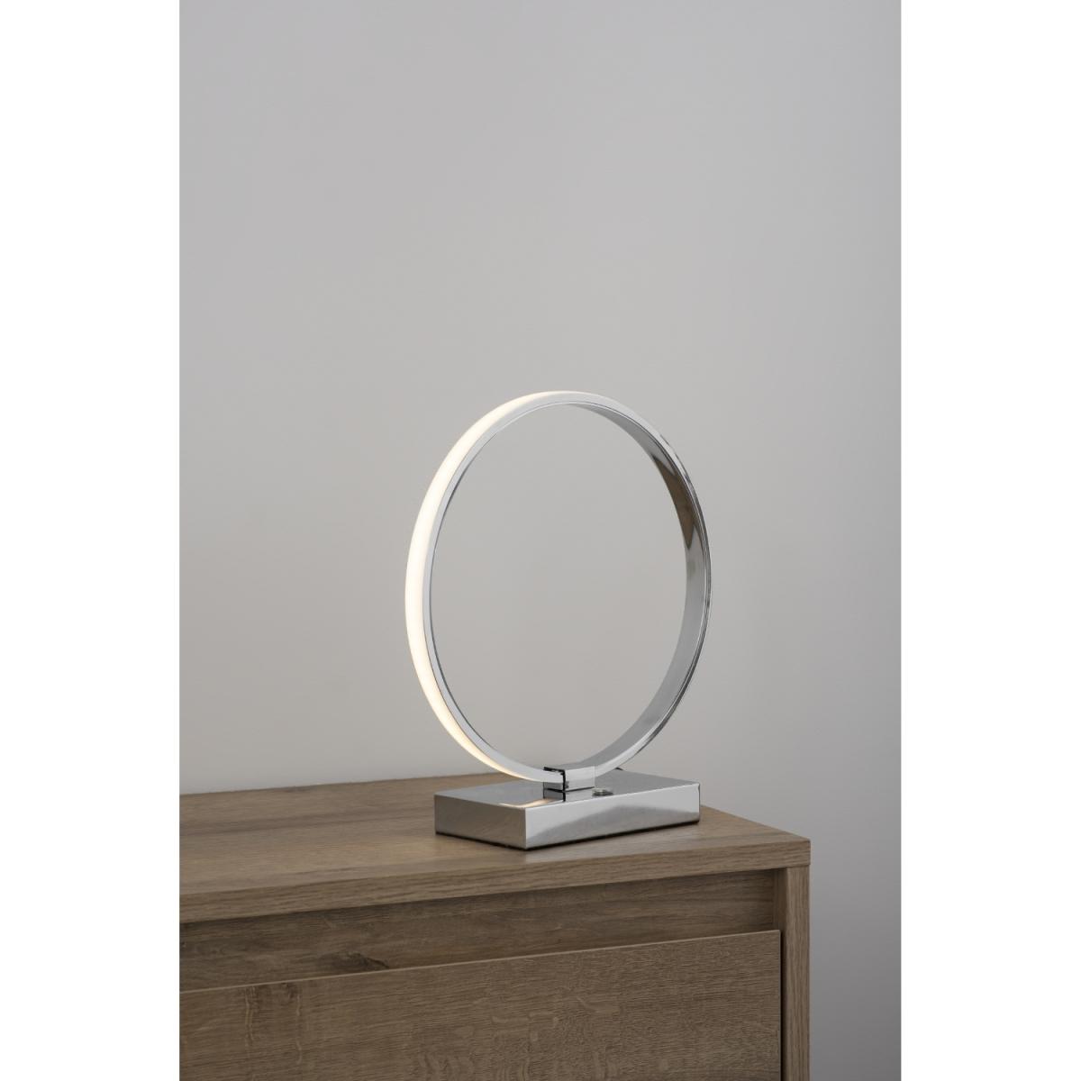 Circular LED Touch Lamp - Copper – image 9