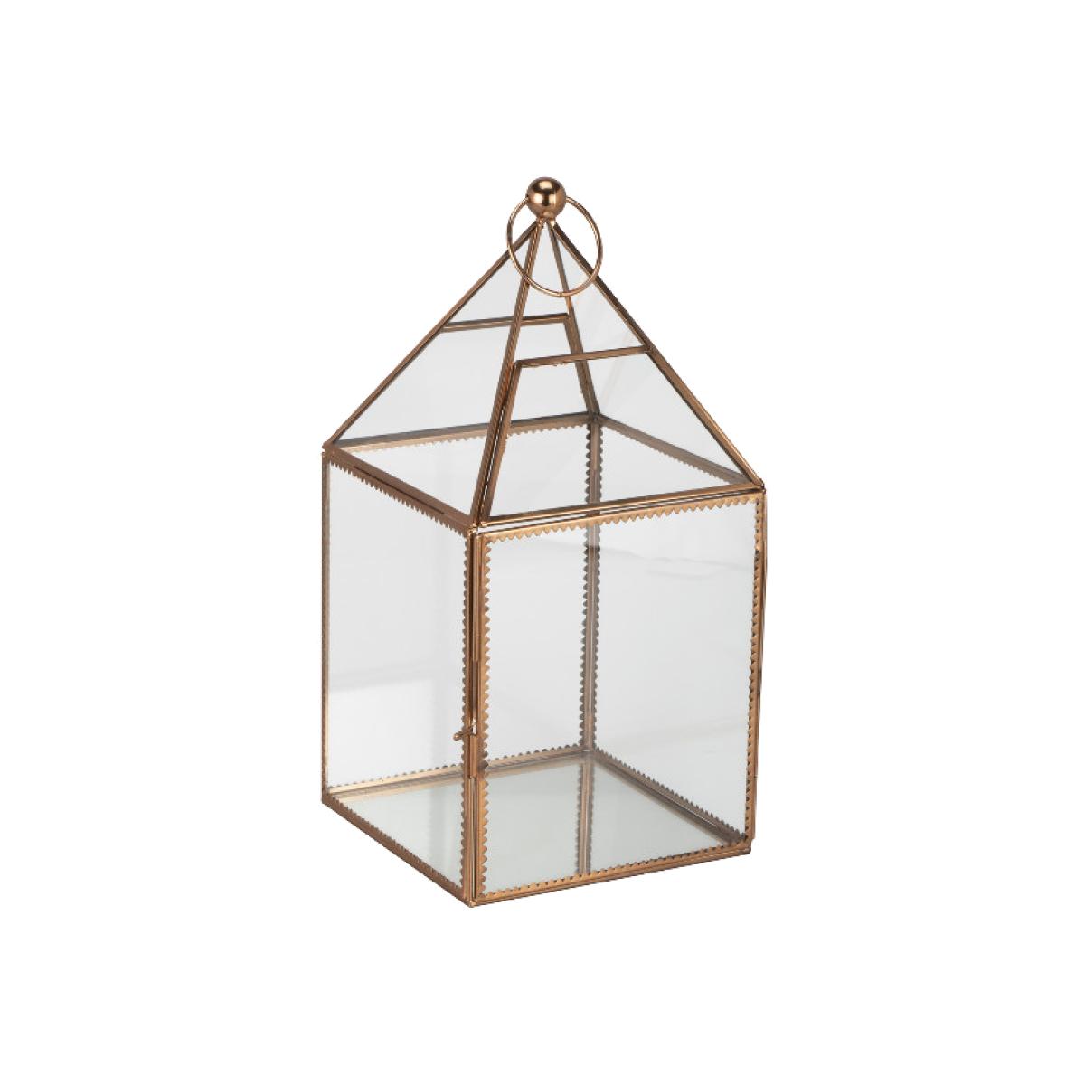 Structured Copper Lantern