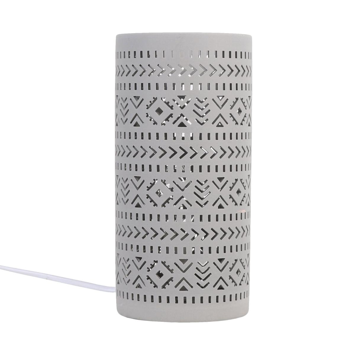 Aztek Tribal Pad Lamp - Grey – image 2