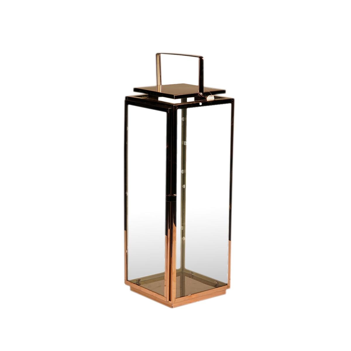 Rose Copper Lantern – image 2