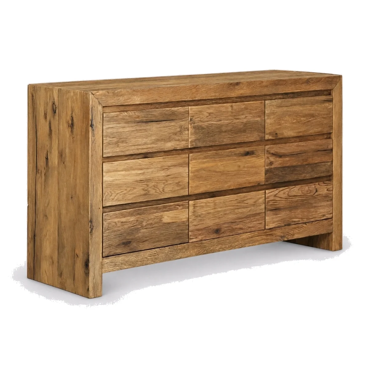 Vidar Cabinet(With 9 Drawers), Brown Oak | Barker & Stonehouse – image 1