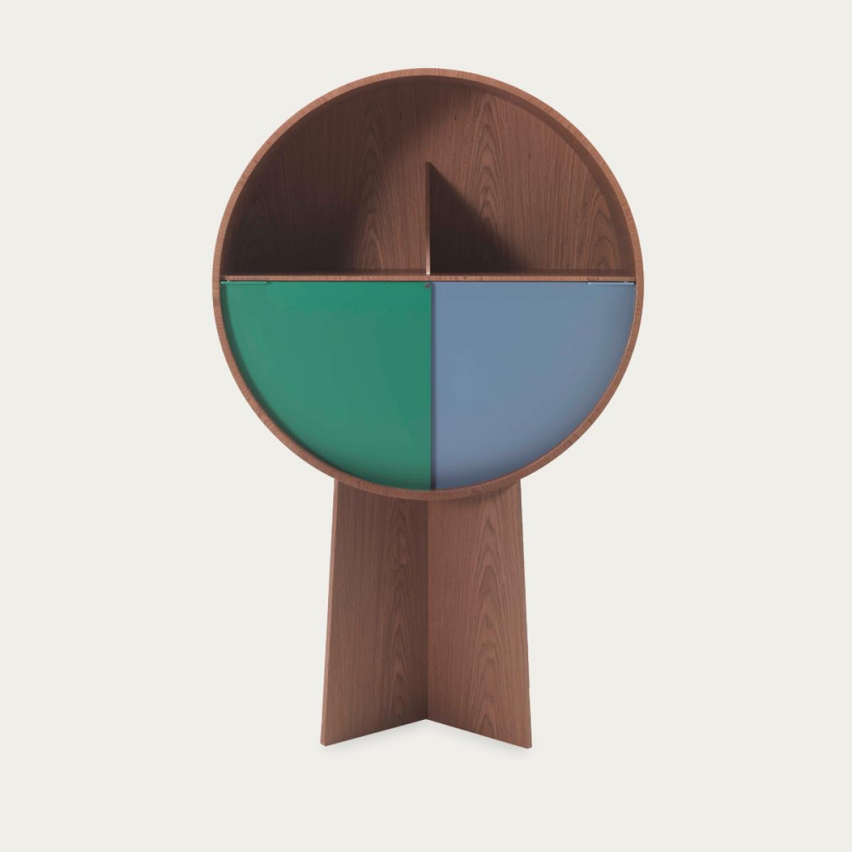 Walnut Luna Cabinet