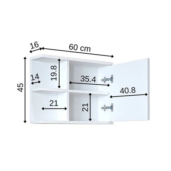 Ada Mirror Wall Cabinet – image 6