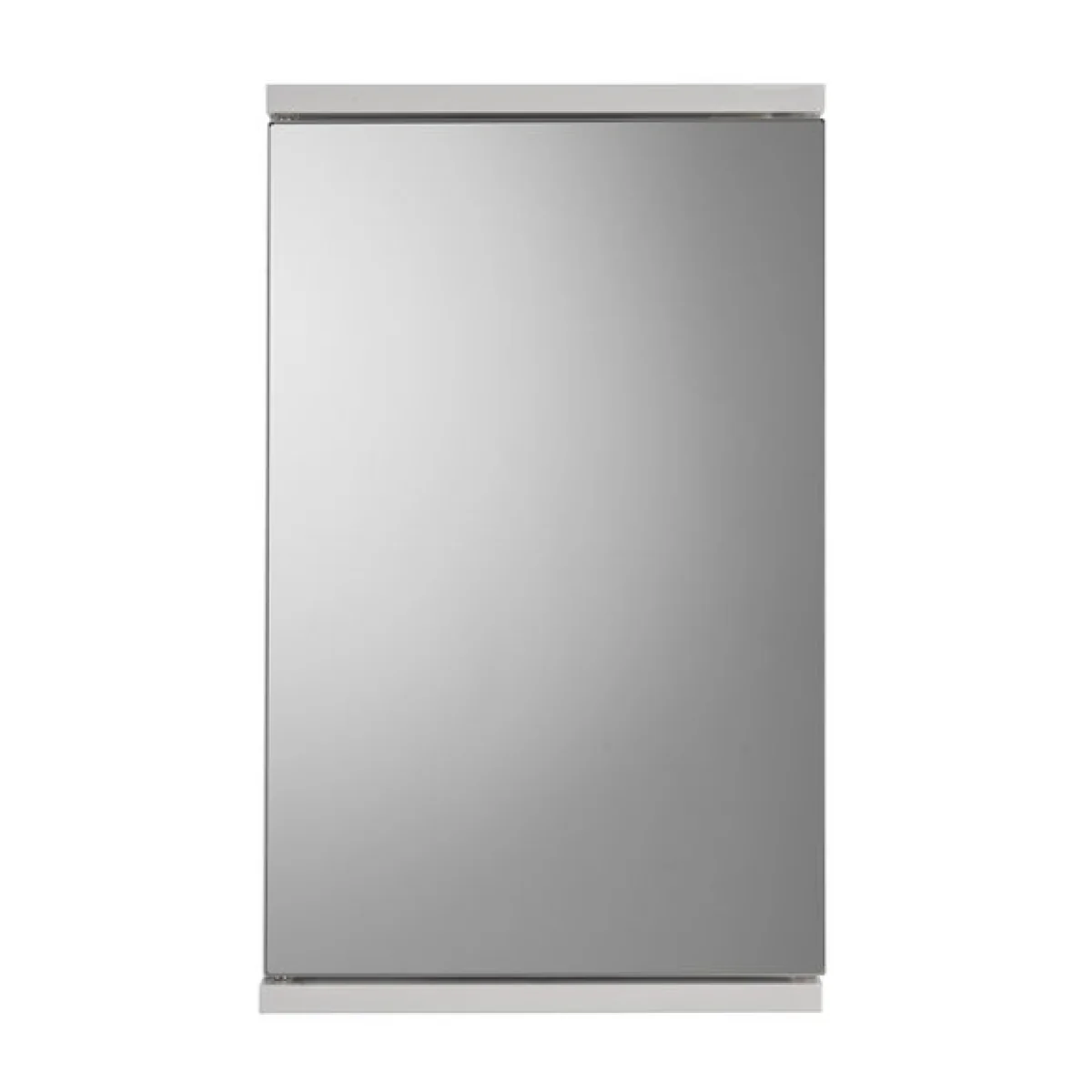 Return - Simplicity Single Door Corner Cabinet, White – image 2