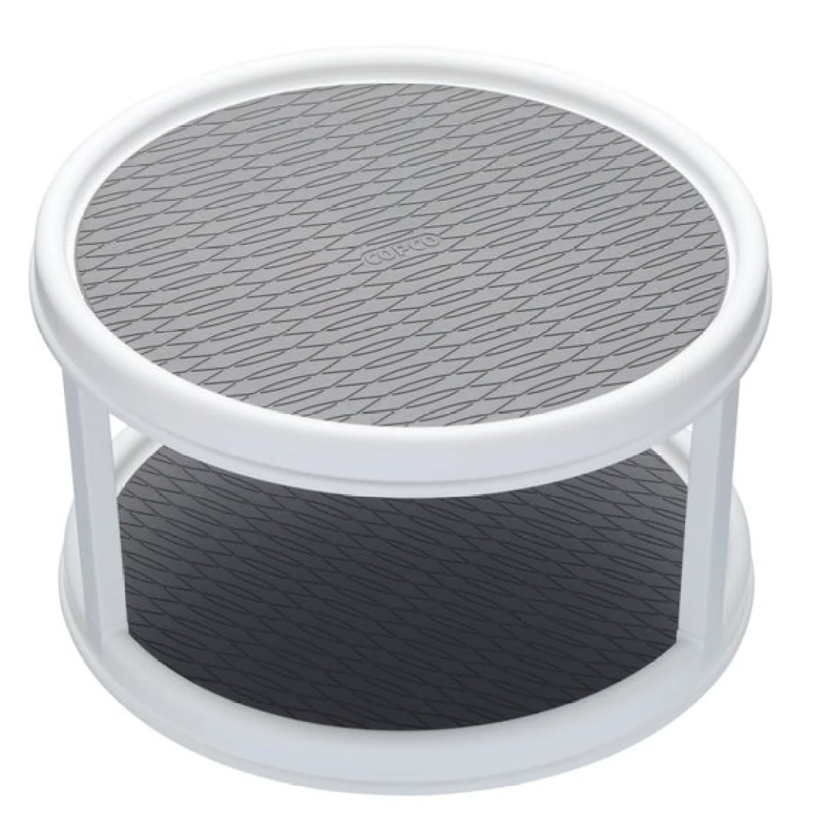 2-Tier Lazy Susan Rotating Cupboard Organiser – image 2