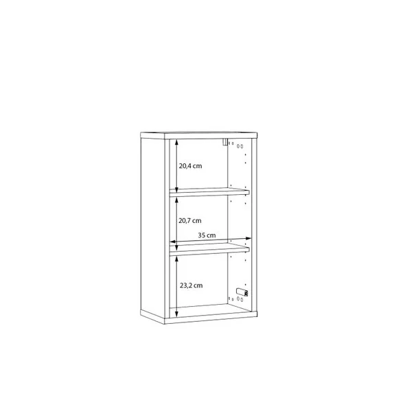 Furniture To Go Alice Springs Storage 1 Door Wall Cabinet – image 10
